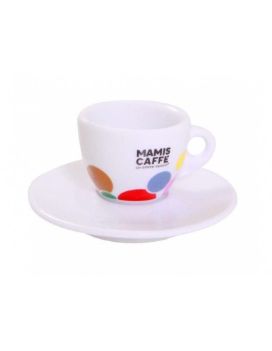 Mami´s Caffé šálek na espresso - barevný