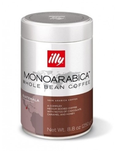 Zrnková káva Illy Monoarabica Guatemala 250 g dóza