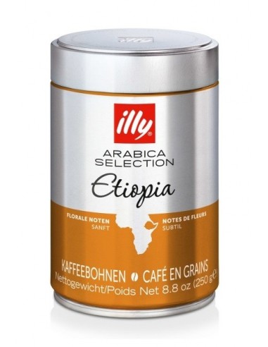Zrnková káva Illy Monoarabica Ethiopia 250 g dóza