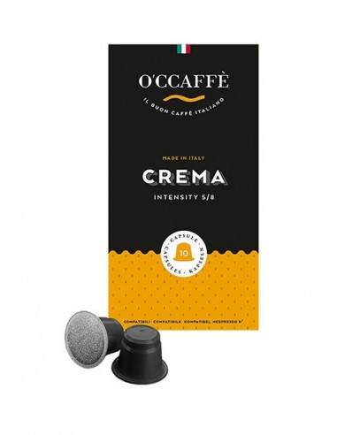 Kapsle pro Nespresso O'Ccaffé Crema 10 porcí