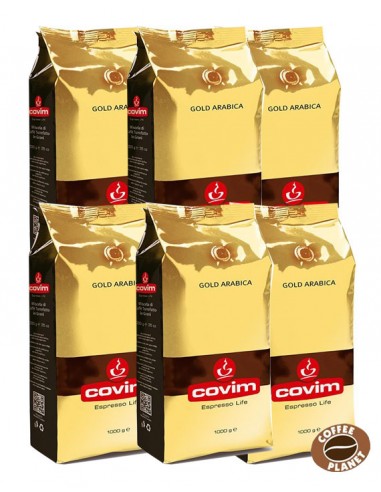 Zrnková káva Covim Gold Arabica 6 x 1 kg