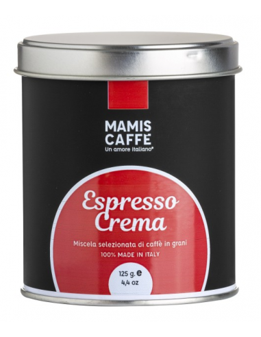 Zrnková káva Mami's Caffé Espresso Crema 125 g dóza