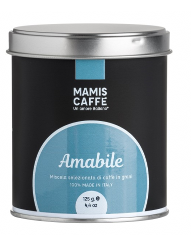 Zrnková káva Mami's Caffé Amabile 125 g, dóza