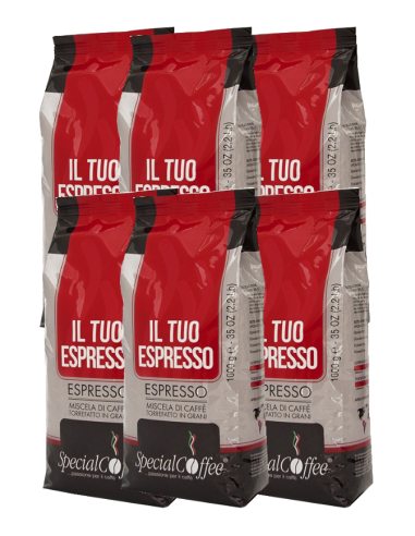 zrnková káva SpecialCoffee IL Tuo Espresso 6 x 1 kg