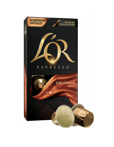 L´OR Espresso Colombia kapsle pro nespresso 10ks